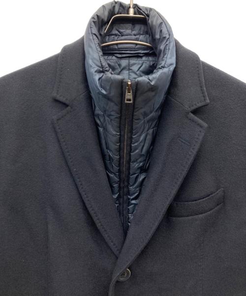 HERNO（ヘルノ）HERNO (ヘルノ) Cashmere Chester coat ネイビー サイズ:48の古着・服飾アイテム