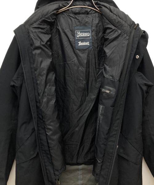 HERNO（ヘルノ）HERNO (ヘルノ) LAMINAR M51 Mods coat ブラック サイズ:48の古着・服飾アイテム