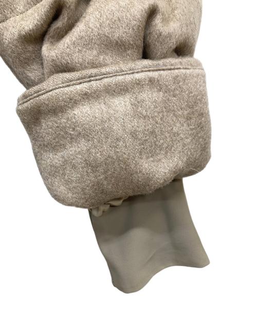 KIRED（キーレッド）KIRED (キーレッド) WANIEN2 カシミヤ ファーダウンコート ベージュ サイズ:46の古着・服飾アイテム