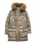 KIRED（キーレッド）の古着「WANIEN2 カシミヤ ファーダウンコート」｜ベージュ