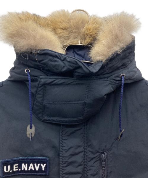 uniform experiment（ユニフォームエクスペリメント）uniform experiment (ユニフォームエクスペリメント) PADDED MODS COAT ネイビー サイズ:1の古着・服飾アイテム