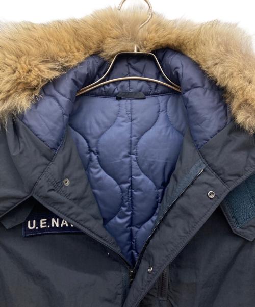 uniform experiment（ユニフォームエクスペリメント）uniform experiment (ユニフォームエクスペリメント) PADDED MODS COAT ネイビー サイズ:1の古着・服飾アイテム
