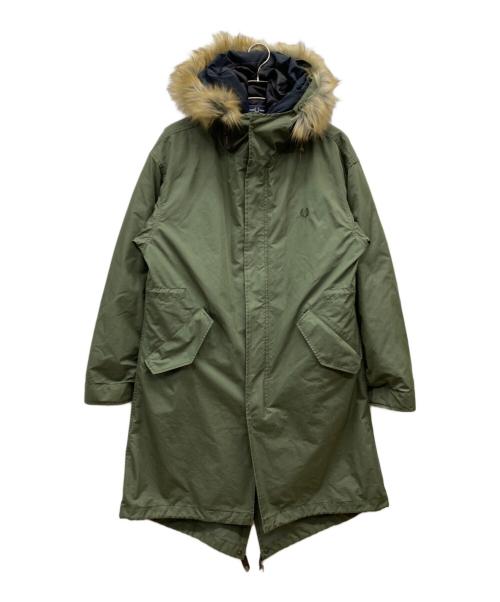 FRED PERRY（フレッドペリー）FRED PERRY (フレッドペリー) Fishtail Parka/モッズコート オリーブ サイズ:Mの古着・服飾アイテム