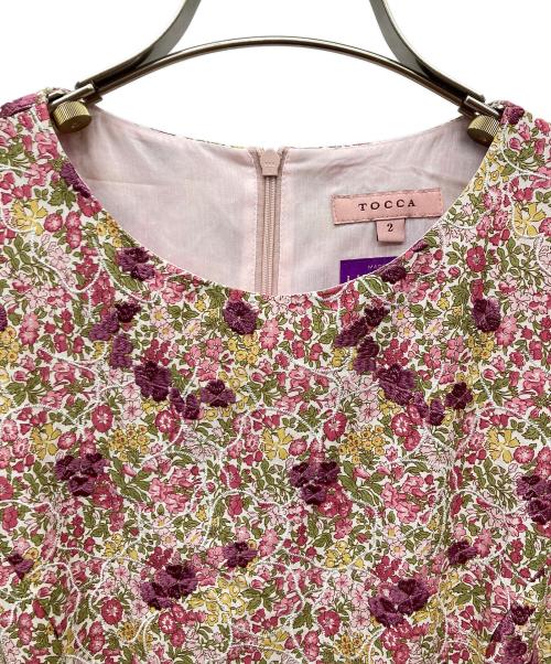 TOCCA（トッカ）TOCCA (トッカ) PENSTEMON ROAD ドレス ピンク サイズ:2の古着・服飾アイテム