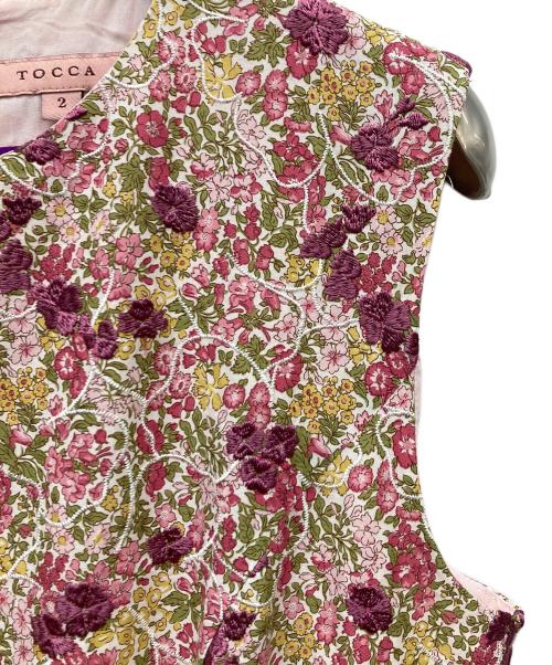 TOCCA（トッカ）TOCCA (トッカ) PENSTEMON ROAD ドレス ピンク サイズ:2の古着・服飾アイテム