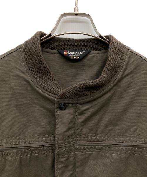 TOWN CRAFT（タウンクラフト）TOWN CRAFT (タウンクラフト) カップショルダーダービージャケット オリーブ サイズ:Lの古着・服飾アイテム