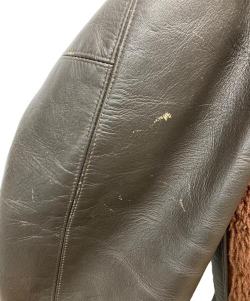 INDIAN MOTORCYCLE（インディアンモーターサイクル）INDIAN MOTORCYCLE (インディアンモーターサイクル) グリズリージャケット/レザージャケット ブラウン サイズ:38の古着・服飾アイテム