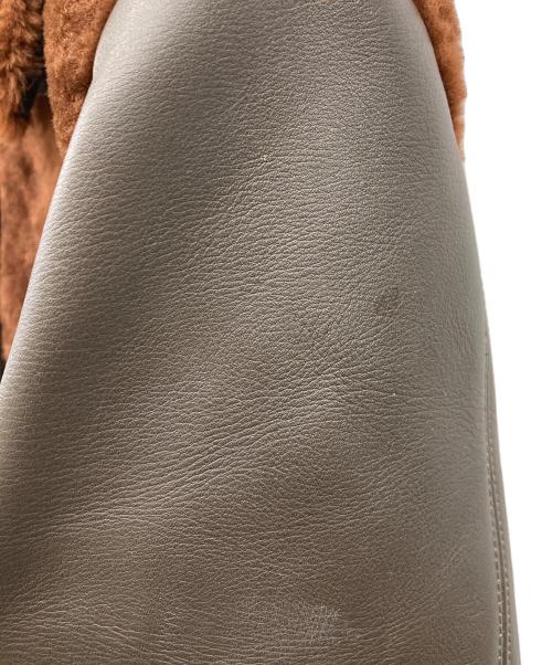 INDIAN MOTORCYCLE（インディアンモーターサイクル）INDIAN MOTORCYCLE (インディアンモーターサイクル) グリズリージャケット/レザージャケット ブラウン サイズ:38の古着・服飾アイテム