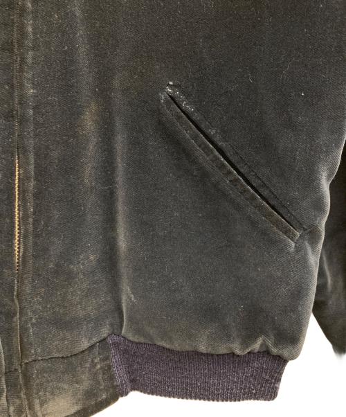 テーラー東洋（テーラートウヨウ）テーラー東洋 (テーラートウヨウ) 別珍×サテン ドクロ刺繍リバーシブルスカジャン ネイビー×ブラック サイズ:Mの古着・服飾アイテム