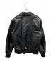 HORN WORKS (ホーンワークス) 襟スタッズカウレザーブルゾン ブラック サイズ:L：9000円