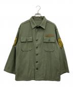 MADISON BLUEマディソンブルー）の古着「MILITARY JACKET」｜カーキ