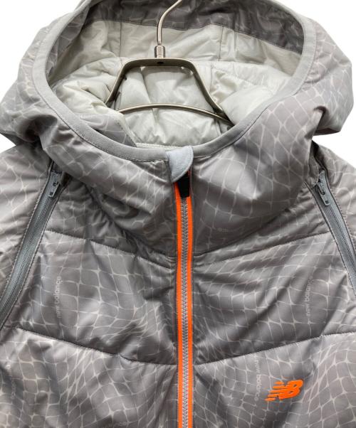 NEW BALANCE GOLF（ニューバランス ゴルフ）New Balance Golf (ニューバランス ゴルフ) 2WAY中綿フルジップ ブルゾン グレー サイズ:6の古着・服飾アイテム