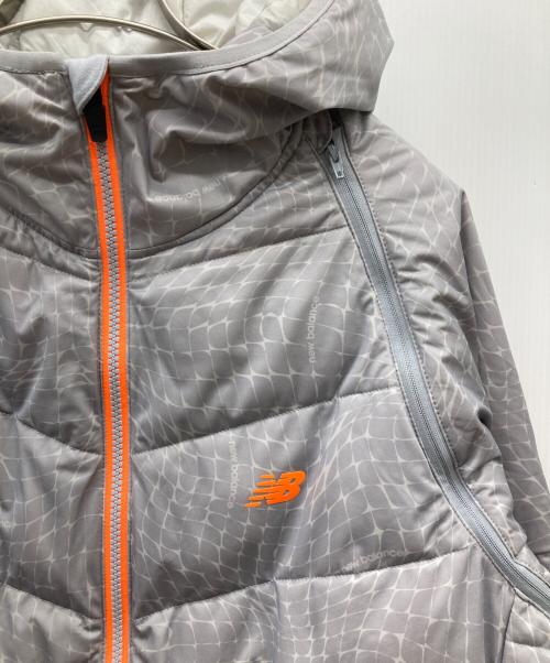 NEW BALANCE GOLF（ニューバランス ゴルフ）New Balance Golf (ニューバランス ゴルフ) 2WAY中綿フルジップ ブルゾン グレー サイズ:6の古着・服飾アイテム