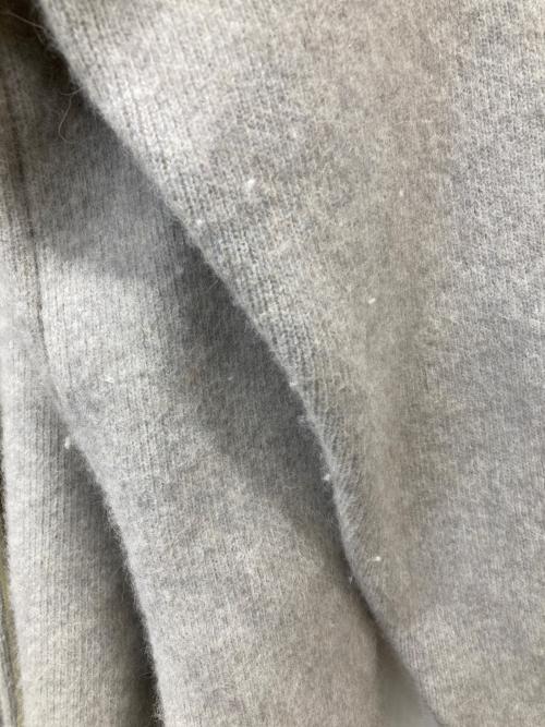 ELENDEEK（エレンディーク）ELENDEEK (エレンディーク) CN RACCOON MIX WCDノーカラージャケット グレー サイズ:SIZE Mの古着・服飾アイテム