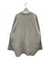 ELENDEEK (エレンディーク) CN RACCOON MIX WCDノーカラージャケット グレー サイズ:SIZE M：6000円