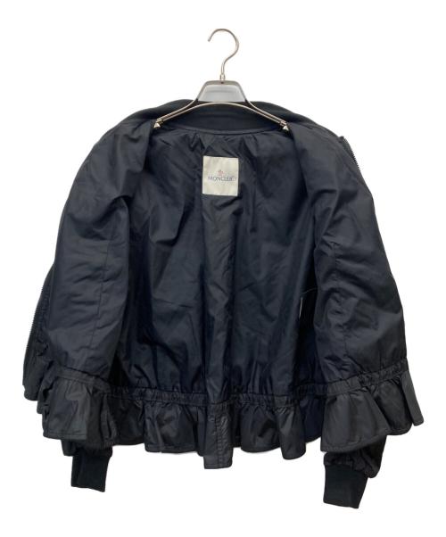 MONCLER（モンクレール）MONCLER (モンクレール) VERHUELL ペプラムジャケット ブラック サイズ:2の古着・服飾アイテム
