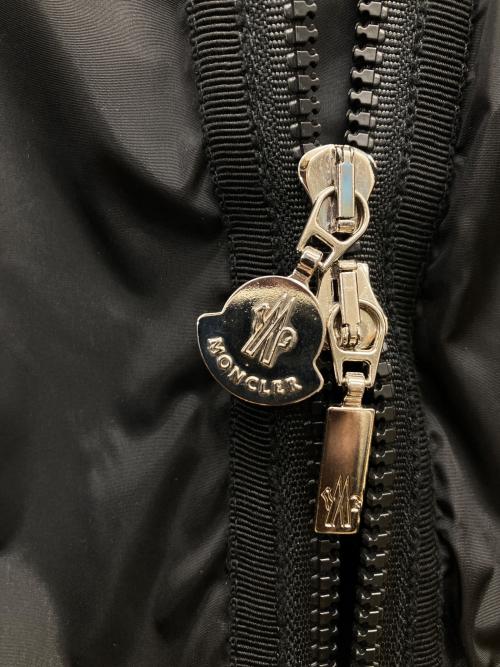 MONCLER（モンクレール）MONCLER (モンクレール) VERHUELL ペプラムジャケット ブラック サイズ:2の古着・服飾アイテム
