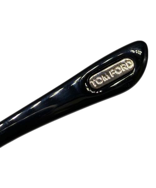 TOM FORD（トムフォード）TOM FORD (トムフォード) Marko ティアドロップサングラス シルバー×ブラック サイズ:58□13 140の古着・服飾アイテム