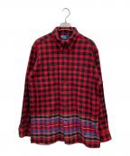 POLO RALPH LAURENポロ・ラルフローレン）の古着「EMMONS WORK SHIRT」｜レッド