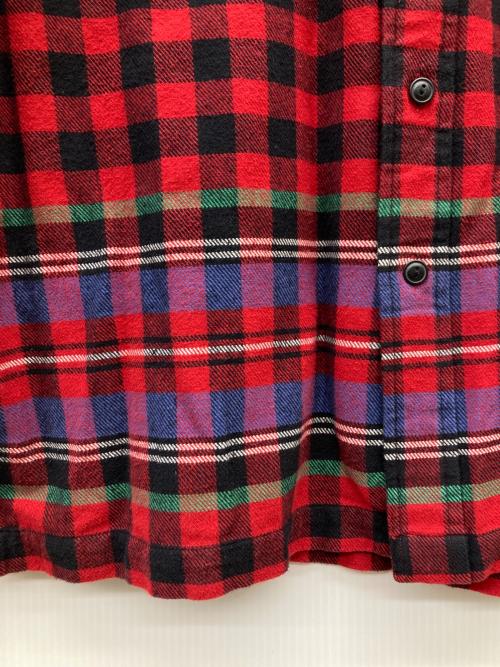 POLO RALPH LAUREN（ポロ・ラルフローレン）POLO RALPH LAUREN (ポロ・ラルフローレン) EMMONS WORK SHIRT レッド サイズ:Mの古着・服飾アイテム