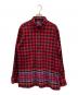 POLO RALPH LAUREN（ポロ・ラルフローレン）の古着「EMMONS WORK SHIRT」｜レッド