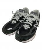 NEW BALANCEニューバランス）の古着「M990BK6 スニーカー」｜ブラック