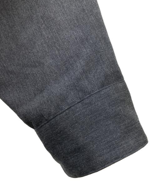 STEAF.（スティーフ）STEAF. (スティーフ) MIX RADIANCE SHIRTS グレー サイズ:Lの古着・服飾アイテム