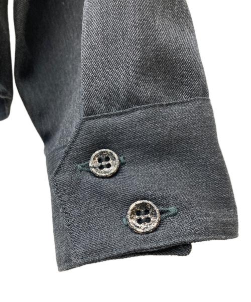 STEAF.（スティーフ）STEAF. (スティーフ) MIX RADIANCE SHIRTS グレー サイズ:Lの古着・服飾アイテム