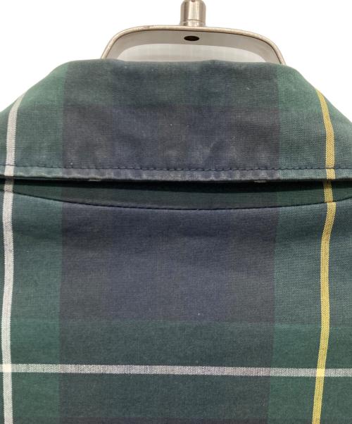 POLO RALPH LAUREN（ポロ・ラルフローレン）POLO RALPH LAUREN (ポロ・ラルフローレン) チェック柄ハンティングジャケット ネイビー×グリーン サイズ:sの古着・服飾アイテム