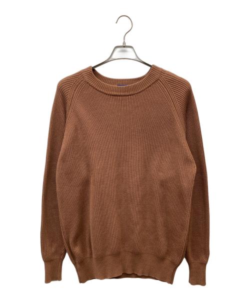 ORCIVAL（オーシバル）ORCIVAL (オーシバル) クルーネックニット ブラウン サイズ:4の古着・服飾アイテム