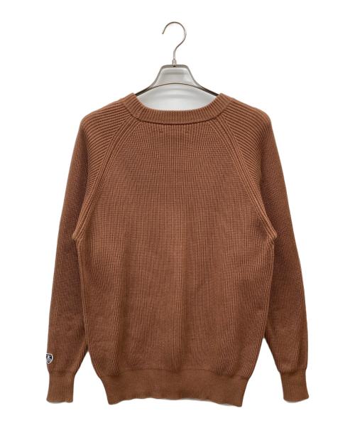 ORCIVAL（オーシバル）ORCIVAL (オーシバル) クルーネックニット ブラウン サイズ:4の古着・服飾アイテム