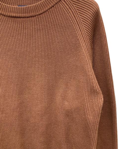 ORCIVAL（オーシバル）ORCIVAL (オーシバル) クルーネックニット ブラウン サイズ:4の古着・服飾アイテム