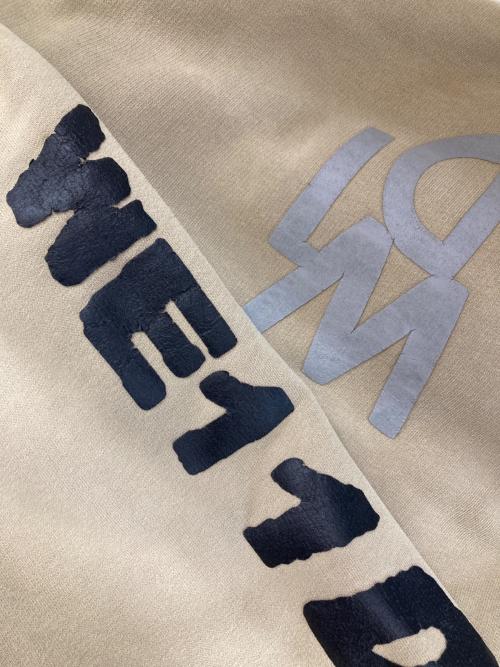 WE11DONE（ウェルダン）WE11DONE (ウェルダン) マルチプリントスウェット カーキ サイズ:Sの古着・服飾アイテム