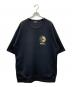 ReZARD（リザード）の古着「HIKARU Large Flower Short sleeve Sweatshirts」｜ブラック