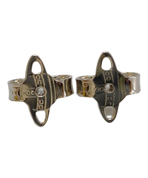 Vivienne Westwood（ヴィヴィアンウエストウッド）Vivienne Westwood (ヴィヴィアンウエストウッド) PINA BAS RELIEF EARRINGS シルバー サイズ:-の古着・服飾アイテム