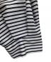 中古・古着 UNITED ARROWS TOKYO (ユナイテッドアローズトウキョウ) コクーンスリーブ ボーダー Tシャツ グレー×ネイビー サイズ:-：5000円