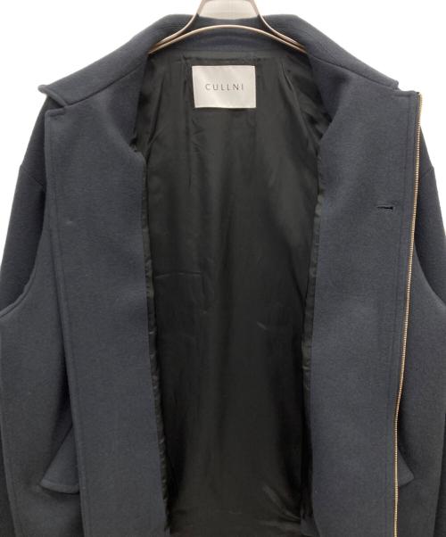 CULLNI（クルニ）CULLNI (クルニ) STUDIOUS (ステュディオス) 25AW 別注 Bal Color Short Coat ダークグレー サイズ:2の古着・服飾アイテム