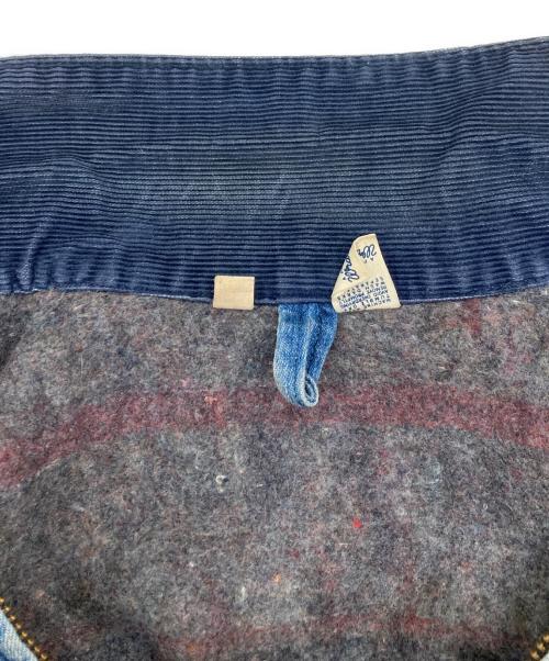 Wrangler（ラングラー）Wrangler (ラングラー) ブランケット裏地 デニムブルゾン インディゴ サイズ:42の古着・服飾アイテム