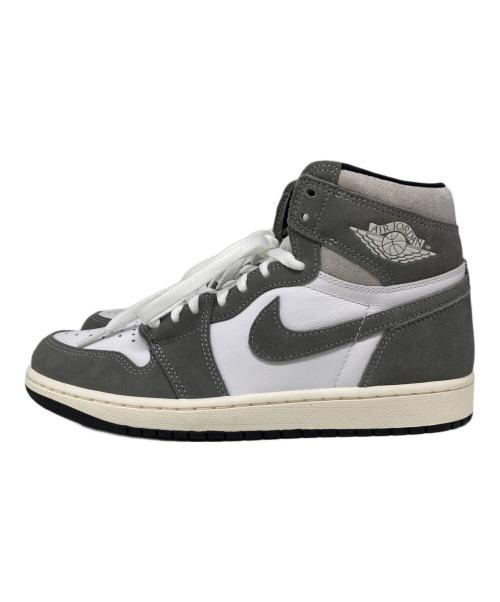 NIKE（ナイキ）NIKE (ナイキ) Air Jordan 1 Retro High OG グレー×ホワイト サイズ:27.0㎝ 未使用品の古着・服飾アイテム
