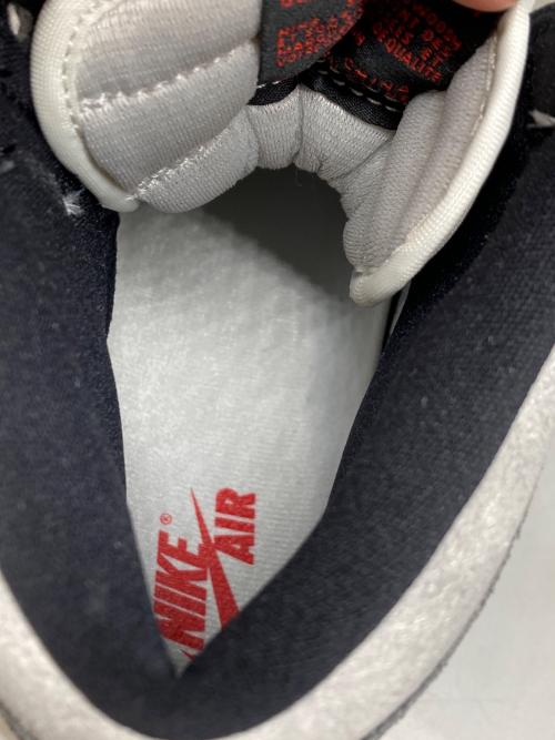 NIKE（ナイキ）NIKE (ナイキ) Air Jordan 1 Retro High OG グレー×ホワイト サイズ:27.0㎝ 未使用品の古着・服飾アイテム