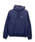 stussy（ステューシー）の古着「STOCK LOGO HOODIE」｜ネイビー