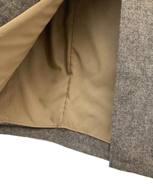 CLANE（クラネ）CLANE (クラネ) SuzuHirose (スズヒロセ) 3WAYアメリカンスリーブビスチェ・ストレートスカートセット ブラウン サイズ:1の古着・服飾アイテム