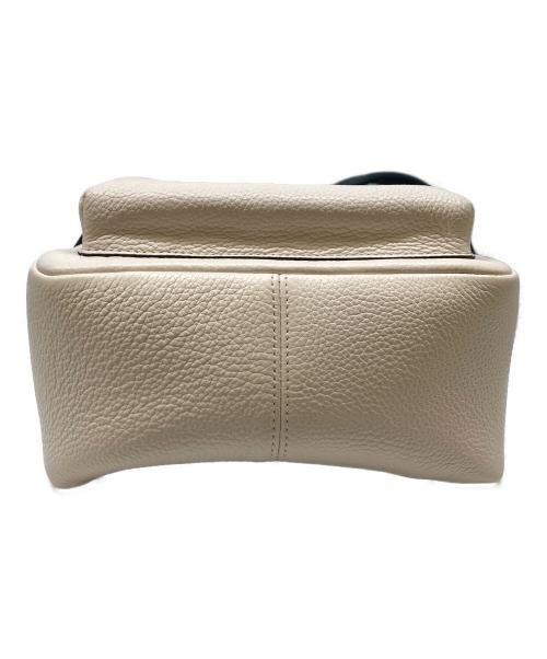 COACH（コーチ）COACH (コーチ) チャーリー ペブルドレザー ミニ リュックサック アイボリーの古着・服飾アイテム