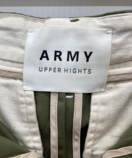 upper hights（アッパーハイツ）upper hights (アッパーハイツ) ベイカーパンツ オリーブ サイズ:W24の古着・服飾アイテム