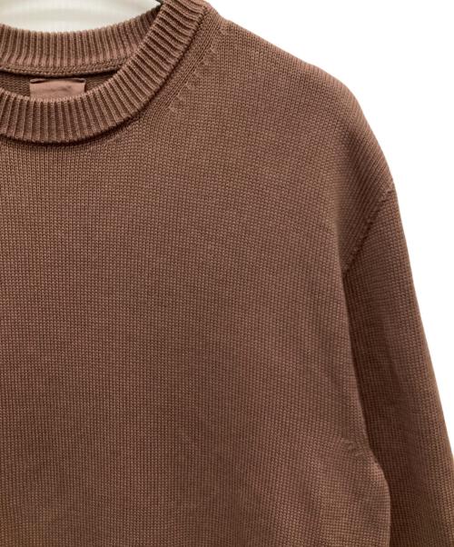 babaa（ババ）babaa (ババ) ニットワンピース ブラウン サイズ:FREEの古着・服飾アイテム