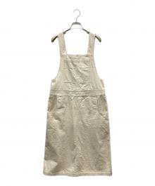 A.P.C.（アーペーセー）の古着「サロペット」｜アイボリー