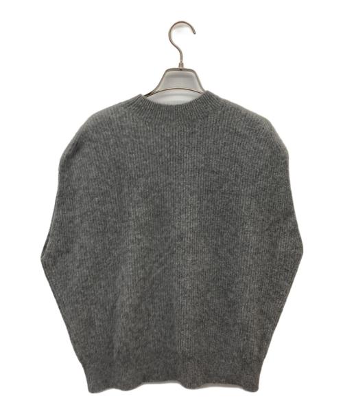 AP STUDIO（エーピーストゥディオ）AP STUDIO (エーピーストゥディオ) crew neck fur vest グレー サイズ:FREEの古着・服飾アイテム