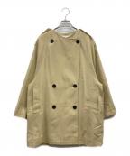 FRAMeWORKフレームワーク）の古着「ショートトレンチブルゾン」｜ベージュ