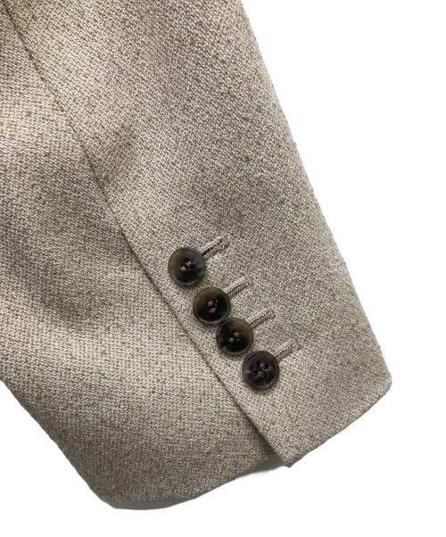 IENA（イエナ）IENA (イエナ) ＆NAVY ノーカラーツイードジャケット ベージュ サイズ:38 未使用品の古着・服飾アイテム