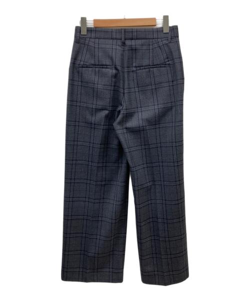 FRAMeWORK（フレームワーク）FRAMeWORK (フレームワーク) グレンチェックストレートパンツ ネイビー サイズ:40 未使用品の古着・服飾アイテム